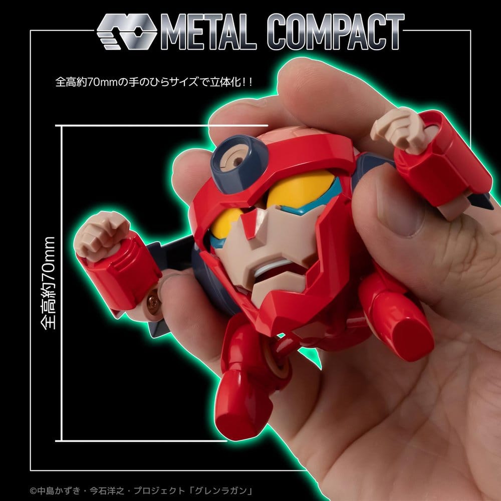 Gurren Lagann Metal Compact Actionfigur Lagann (Standard) 7 cm - Preorder - ETA: 25.11.2026