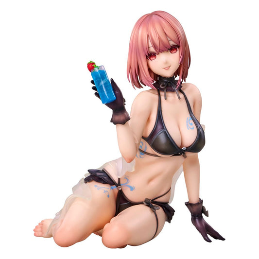 Original Character PVC Statue necömi Illustration One more drink for the vacation 13 cm - Versand: 5-7 Tage nach Bestellung