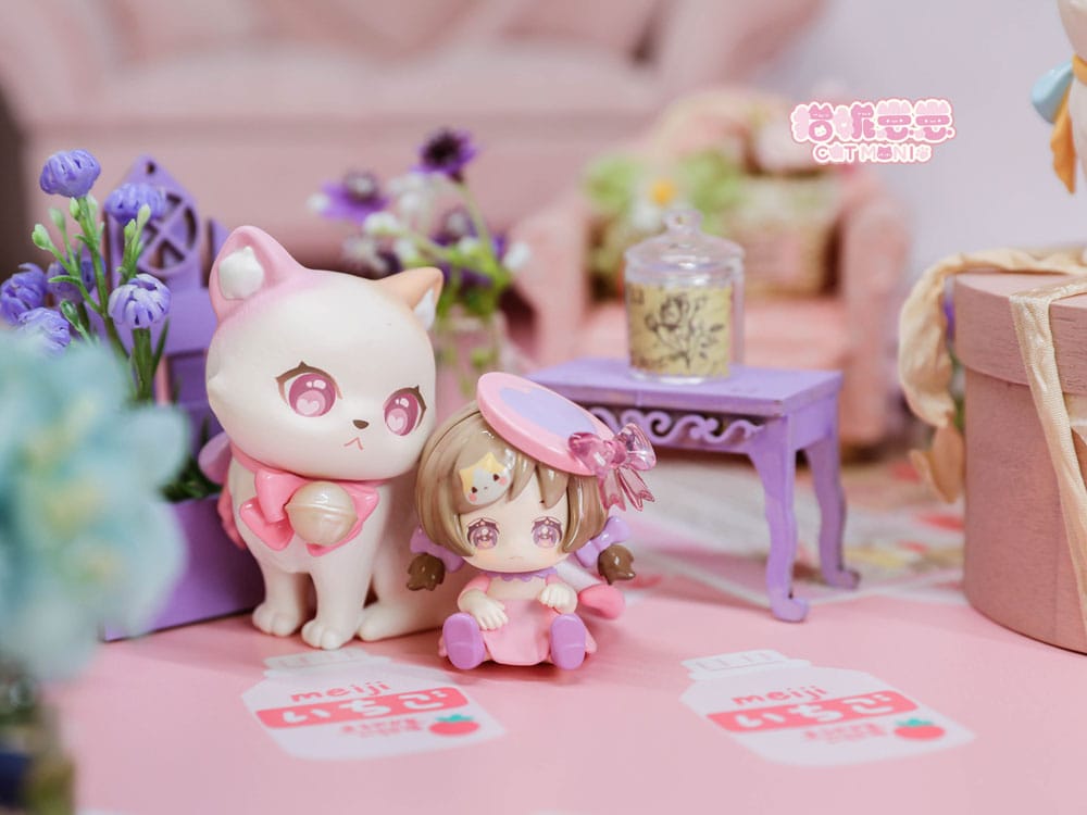 Original Character Sammelfiguren Cat Nizizi-Kitten with you 8 cm Sortiment (6)      - Versand: 7 Tage nach Bestellung