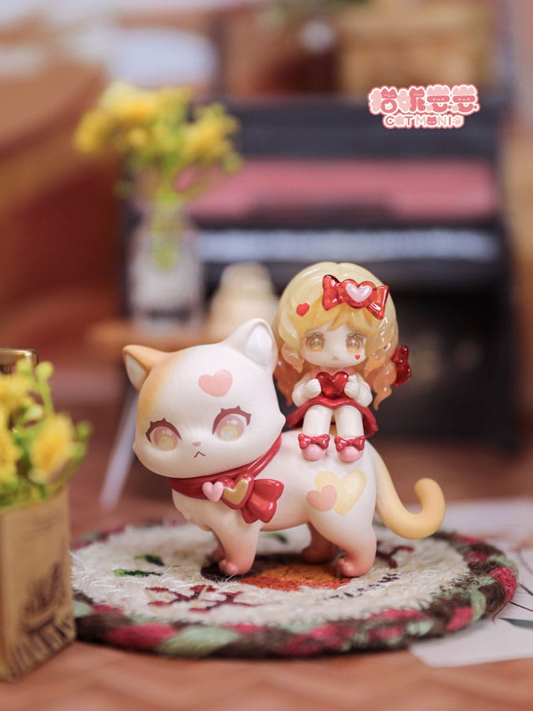 Original Character Sammelfiguren Cat Nizizi-Kitten with you 8 cm Sortiment (6)      - Versand: 7 Tage nach Bestellung