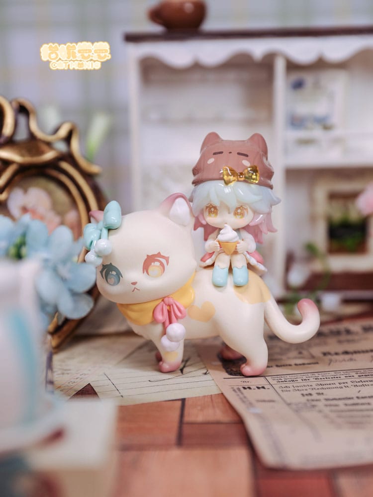 Original Character Sammelfiguren Cat Nizizi-Kitten with you 8 cm Sortiment (6)      - Versand: 7 Tage nach Bestellung