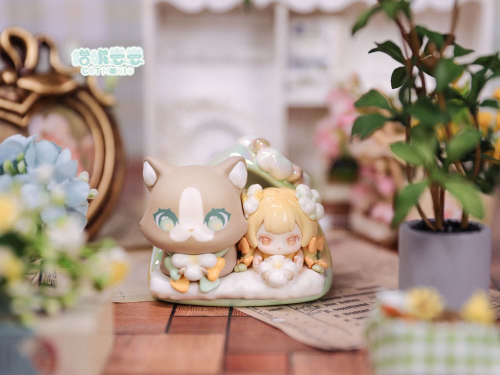 Original Character Sammelfiguren Cat Nizizi-Kitten with you 8 cm Sortiment (6)      - Versand: 7 Tage nach Bestellung