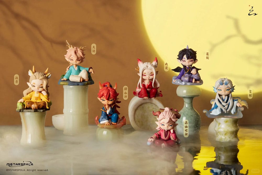 Original Character Sammelfiguren Searching for Mountains and Seas, Stars 9 cm Sortiment (6)     - Versand: 7 Tage nach Bestellung