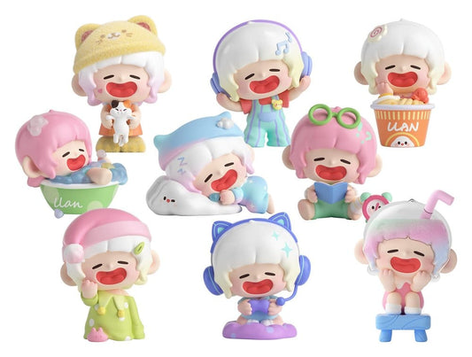 Original Character Sammelfiguren Blind Box 8er-Set Lazy Home Diary 9 cm     - Preorder - ETA: 24.09.2026