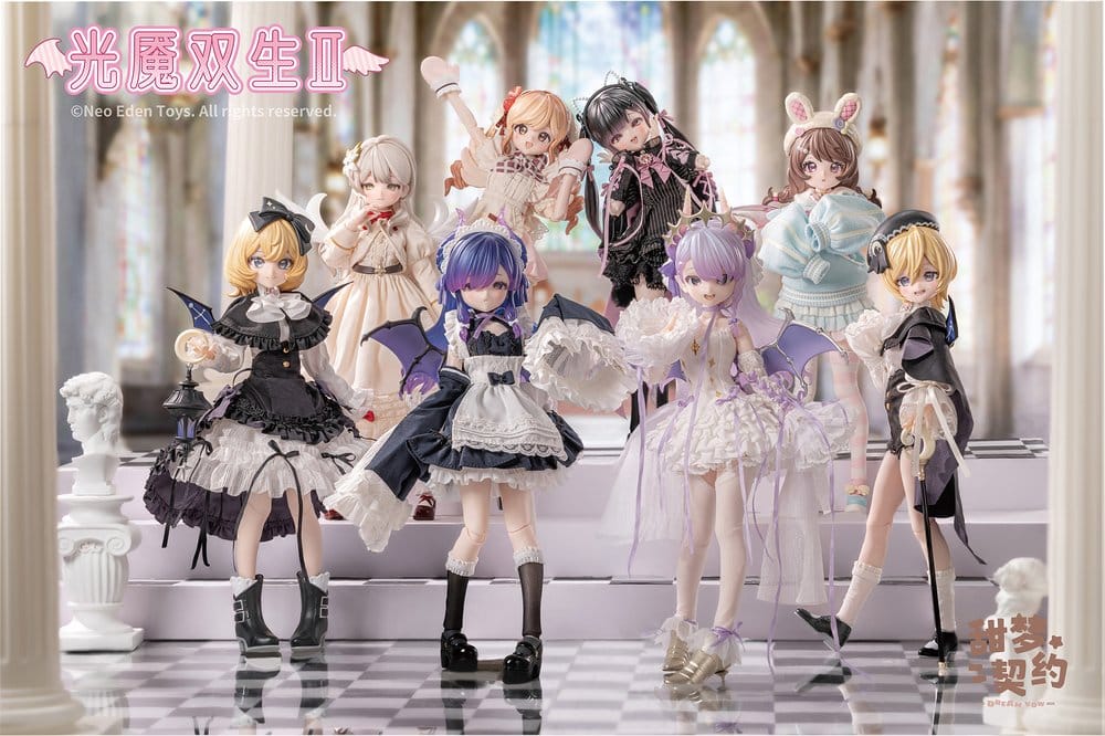 Angel & Demon Light Demon Twins2 MJD Doll Blind Box Sortiment (6) - Preorder - ETA: 25.01.2027
