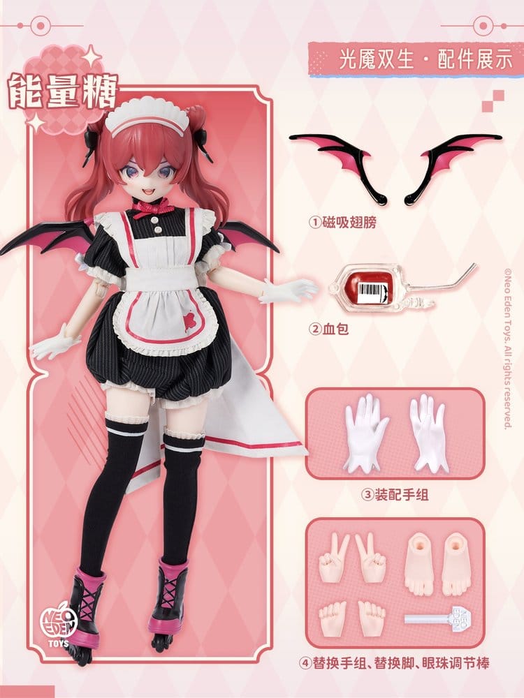 Original Character Sammelfiguren Unveiled Door Key Spirit Series BJD Doll Blind Box 22 cm Sortiment (6) - Versand: 7 Tage nach Bestellung