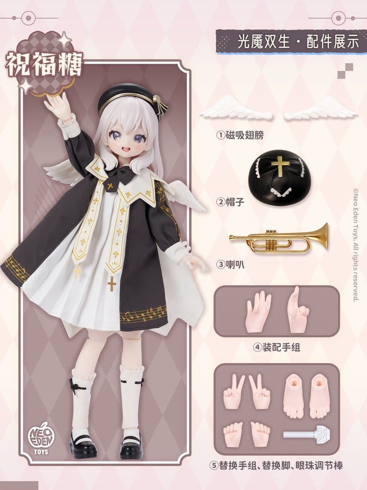Original Character Sammelfiguren Unveiled Door Key Spirit Series BJD Doll Blind Box 22 cm Sortiment (6) - Versand: 7 Tage nach Bestellung