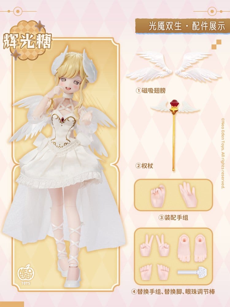 Original Character Sammelfiguren Unveiled Door Key Spirit Series BJD Doll Blind Box 22 cm Sortiment (6) - Versand: 7 Tage nach Bestellung