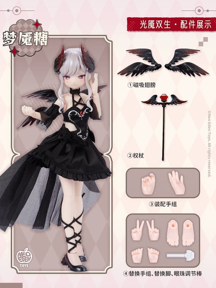 Original Character Sammelfiguren Unveiled Door Key Spirit Series BJD Doll Blind Box 22 cm Sortiment (6) - Versand: 7 Tage nach Bestellung