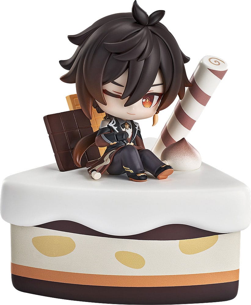 Genshin Impact Wondrous Travels Series Figur Zhongli Chibi 12 cm        - Versand: 7 Tage nach Bestellung