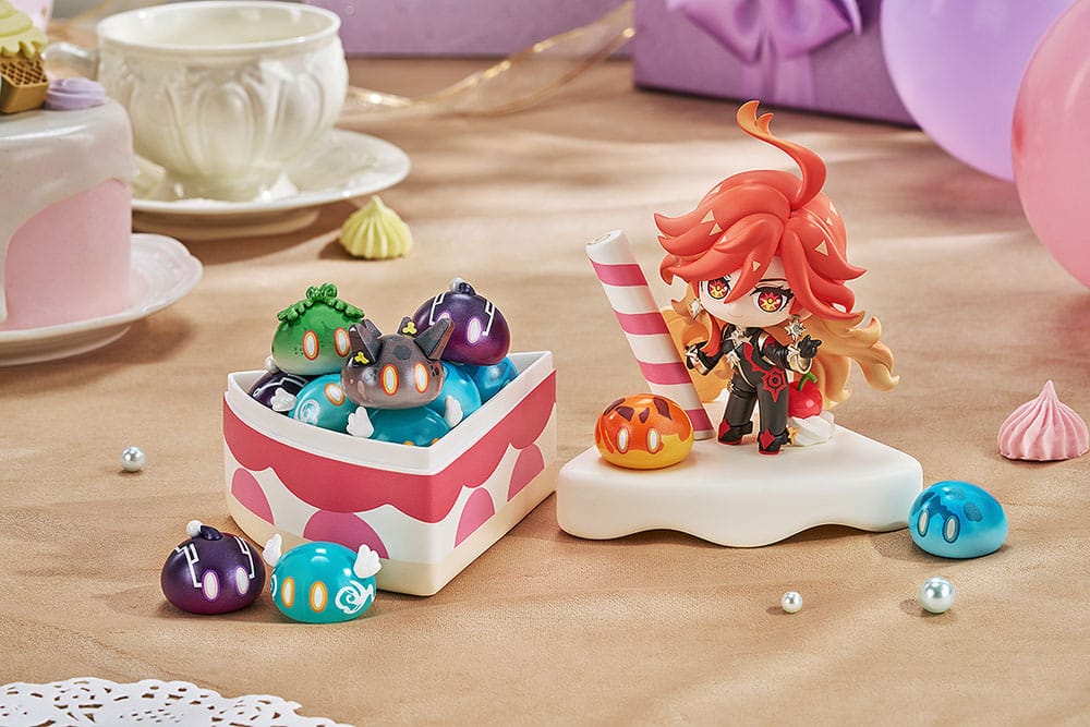 Genshin Impact Wondrous Travels Series Figur Zhongli Chibi 12 cm        - Versand: 7 Tage nach Bestellung