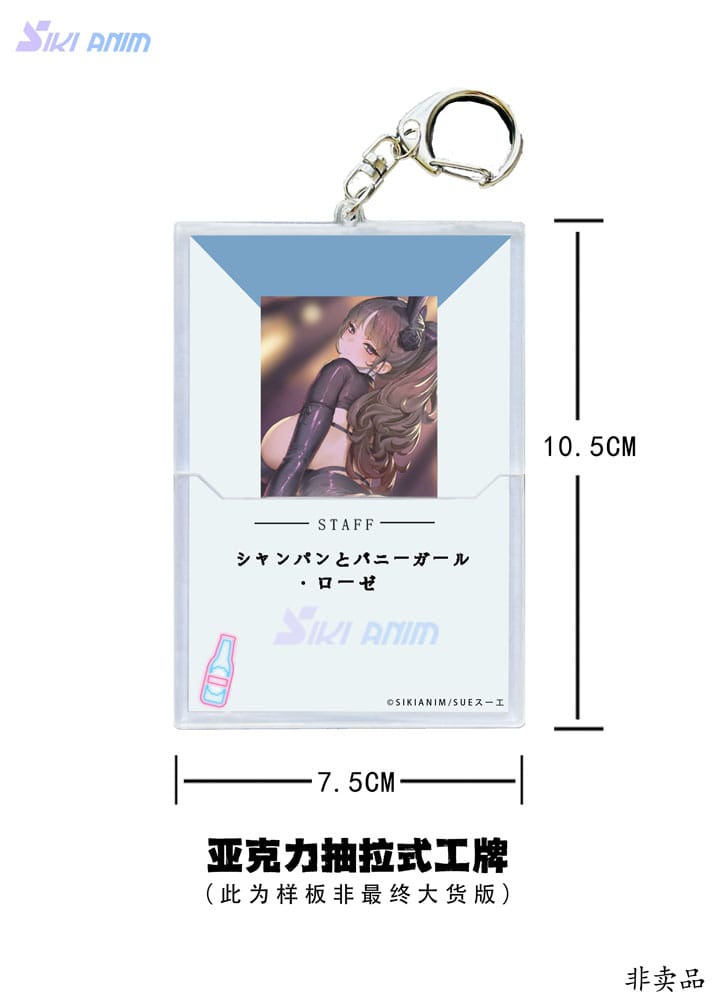 Original Character PVC Statue 1/6 Champagne and Bunny Girl Rose Black Stocking Ver. 31 cm  - Preorder - ETA: 25.08.2026