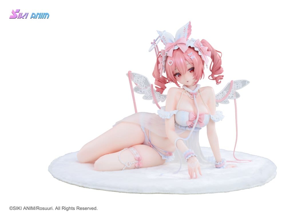 Original Character PVC Figur 1/4 White Rabbit Rosu Angel Ver. Illustrated by Rosuuri 23 cm - Preorder - ETA: 24.09.2027