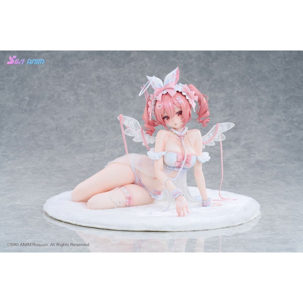 Original Character PVC Figur 1/4 White Rabbit Rosu Angel Ver. Illustrated by Rosuuri Bonus Edition 23 cm - Preorder - ETA: 24.09.2027