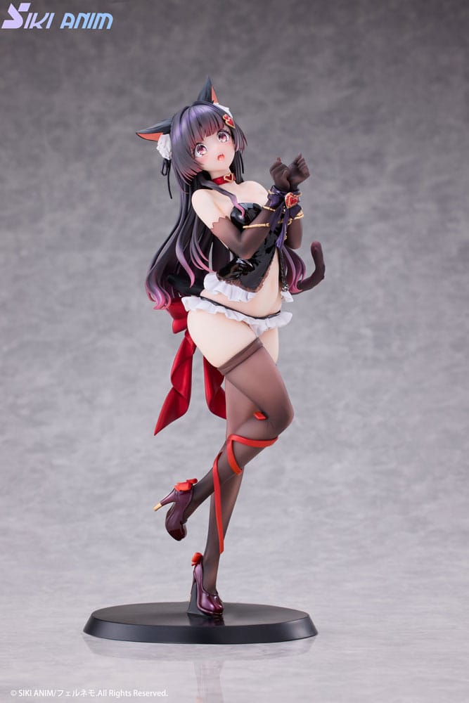 Original Character PVC Statue 1/7 Shibarare Cat Ruhuna-chan 26 cm - Versand: 5-7 Tage nach Bestellung