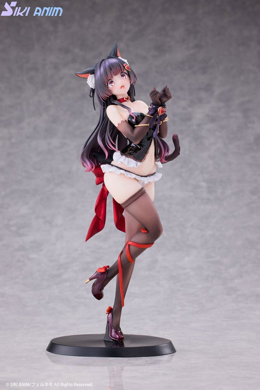 Original Character PVC Statue 1/7 Shibarare Cat Ruhuna-chan 26 cm - Versand: 5-7 Tage nach Bestellung