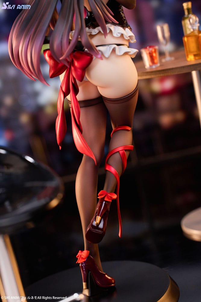 Original Character PVC Statue 1/7 Shibarare Cat Ruhuna-chan 26 cm - Versand: 5-7 Tage nach Bestellung