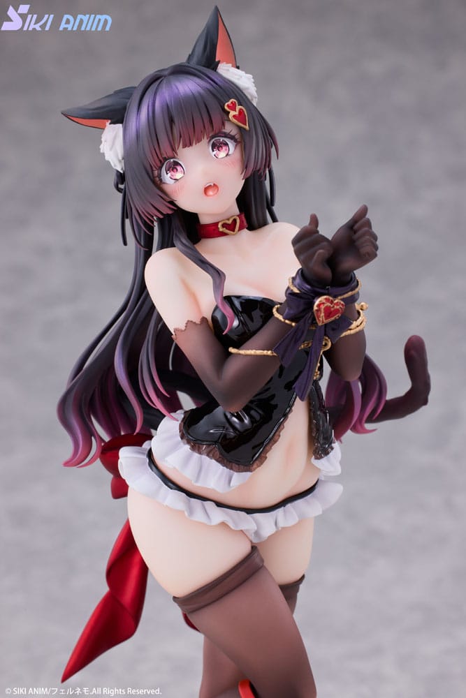 Original Character PVC Statue 1/7 Shibarare Cat Ruhuna-chan 26 cm - Versand: 5-7 Tage nach Bestellung