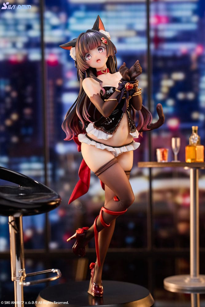 Original Character PVC Statue 1/7 Shibarare Cat Ruhuna-chan Deluxe Edition 26 cm - Versand: 5-7 Tage nach Bestellung