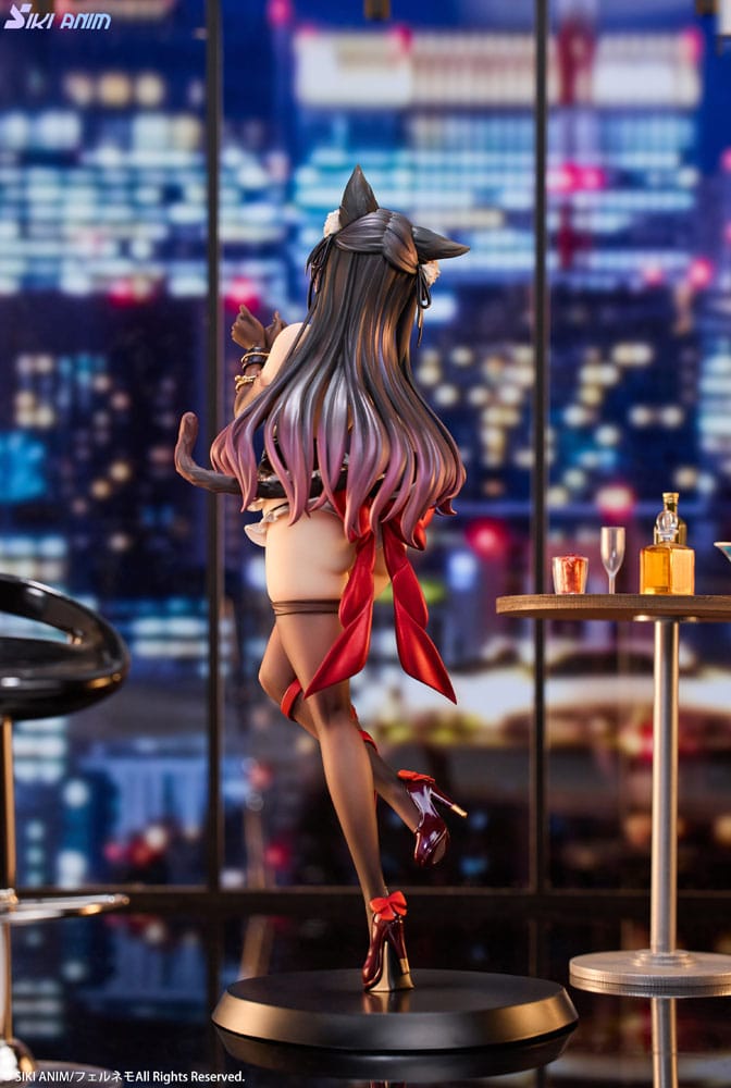 Original Character PVC Statue 1/7 Shibarare Cat Ruhuna-chan Deluxe Edition 26 cm - Versand: 5-7 Tage nach Bestellung