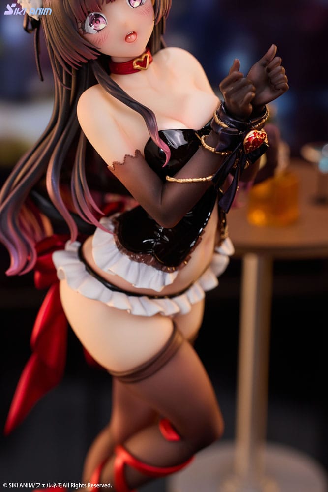 Original Character PVC Statue 1/7 Shibarare Cat Ruhuna-chan Deluxe Edition 26 cm - Versand: 5-7 Tage nach Bestellung