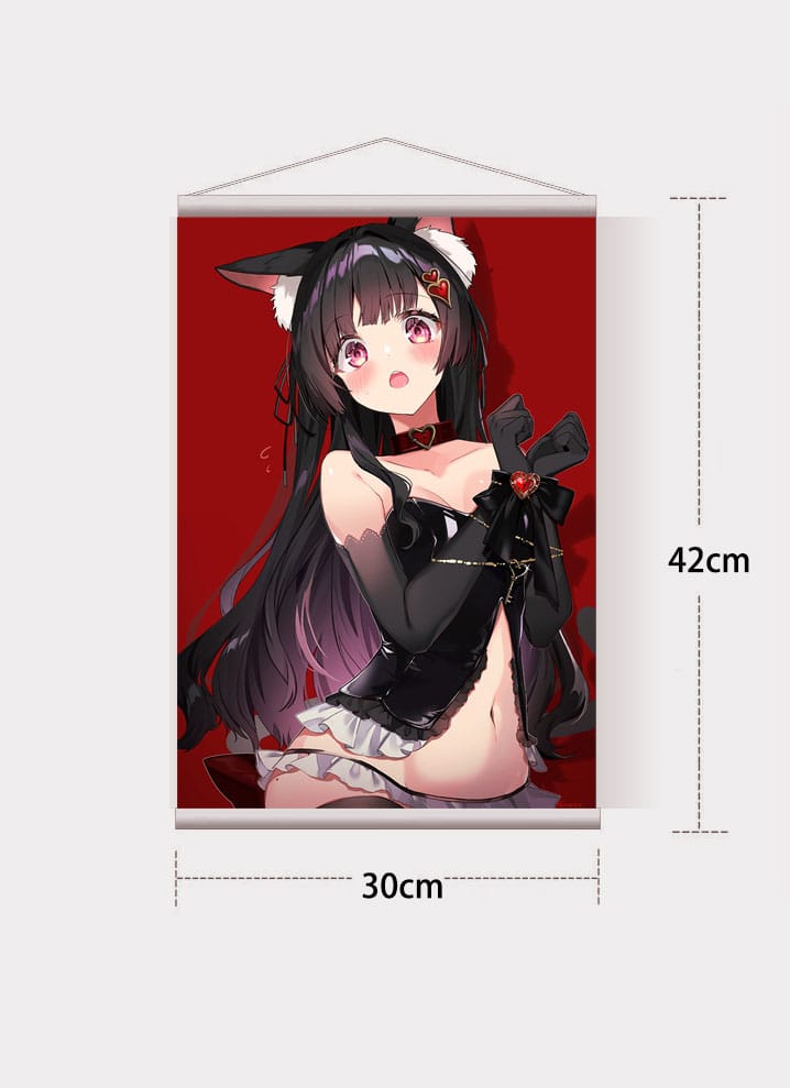 Original Character PVC Statue 1/7 Shibarare Cat Ruhuna-chan Deluxe Edition 26 cm - Versand: 5-7 Tage nach Bestellung