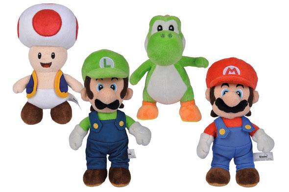 Super Mario Plüschfiguren All Stars 20 cm Sortiment (12)  - Versand: 7 Tage nach Bestellung