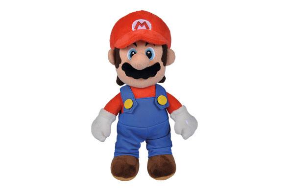 Super Mario Plüschfigur Mario 30 cm   - Versand: 7 Tage nach Bestellung