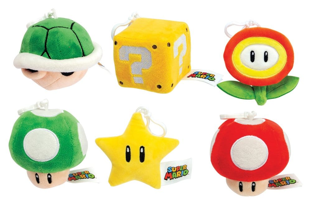 Super Mario Schlüsselanhänger Display (12) - Preorder - ETA: 25.11.2026