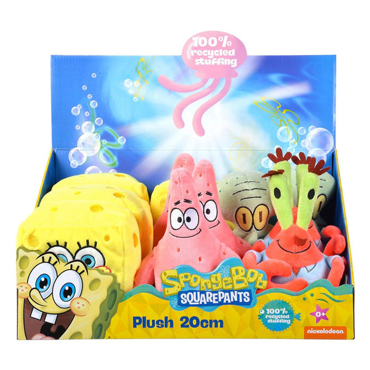 Spongebob Schwammkopf Plüschfiguren 20 cm Sortiment (12)    - Versand: 5-7 Tage nach Bestellung