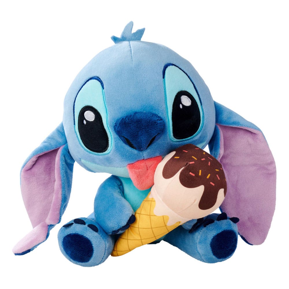 Lilo & Stitch Plüschfigur Stitch mit Eiscreme 25 cm               - Versand: 5-7 Tage nach Bestellung