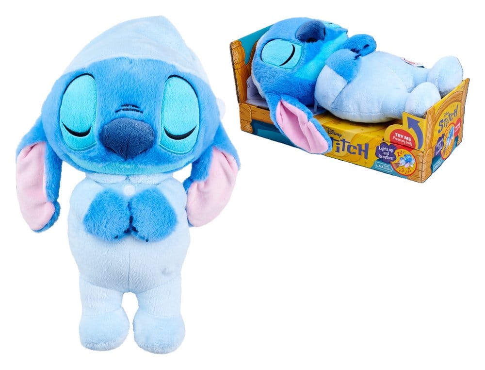 Disney Plüschfigur mit Sound Sleeping Stitch 31 cm - Preorder - ETA: 23.10.2026