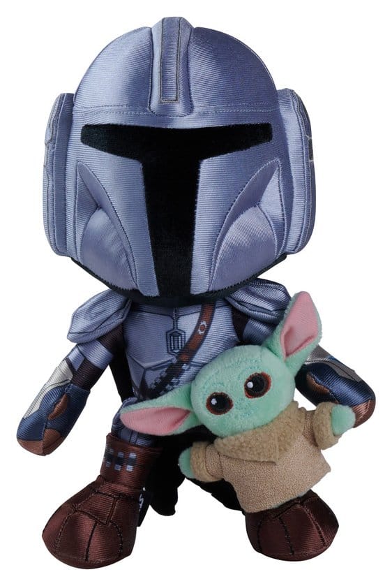Star Wars Mandalorian Plüschfigur Mandalorian & Mini Grogu 25 cm - Preorder - ETA: 14.08.2026