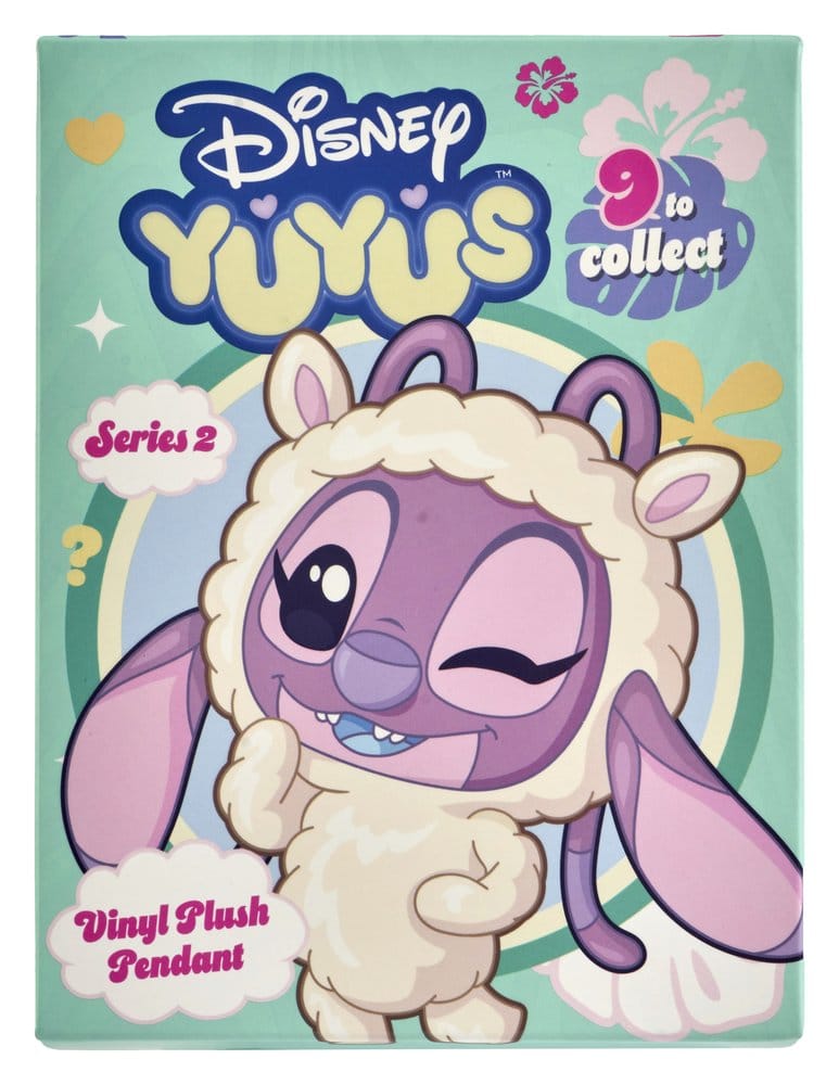 Disney YuYus Plüsch Schlüsselanhänger Wave 2 Stitch & Angel 13 cm Blindbox Display (8) - Preorder - ETA: 26.10.2026