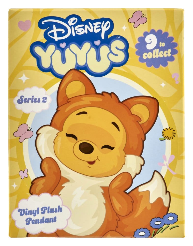 Disney YuYus Plüsch Schlüsselanhänger Wave 2 Winnie the Pooh 13 cm Blindbox Display (8) - Preorder - ETA: 26.10.2026