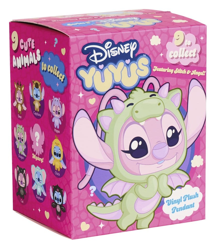 Disney YUYUS Plüschfigur Stitch & Angel Blindbox Display (8) - Preorder - ETA: 25.02.2027