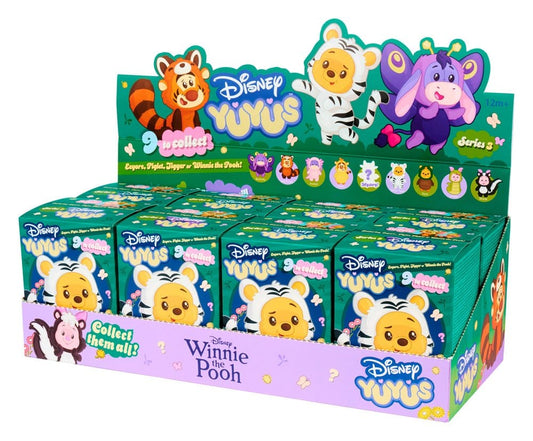 Disney YUYUS Plüschfigur Winnie the Pooh Blindbox Display (8) - Preorder - ETA: 25.02.2027