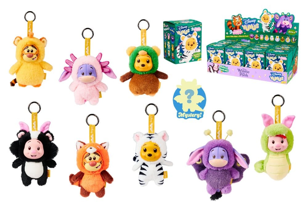 Disney YUYUS Plüschfigur Winnie the Pooh Blindbox Display (8) - Preorder - ETA: 25.02.2027
