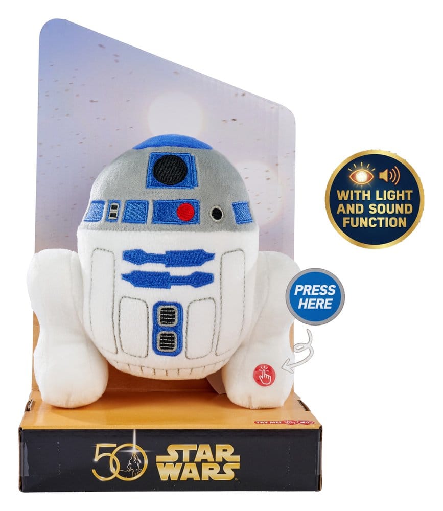 Star Wars 50th Plüschfigur R2-D2 16 cm - Preorder - ETA: 25.03.2027