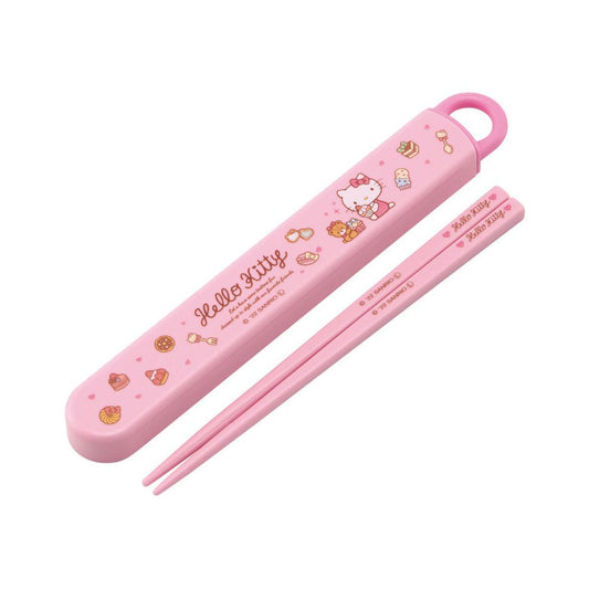 Hello Kitty Essstäbchen mit Box Sweety pink 16 cm - Preorder - ETA: 25.02.2026