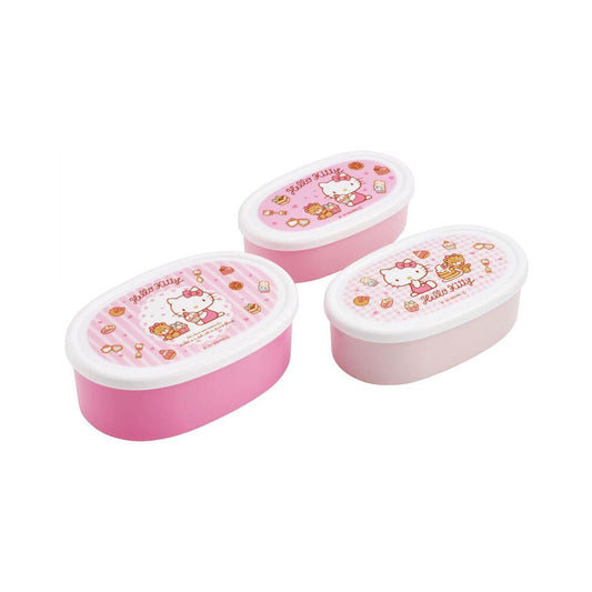 Hello Kitty Lunch Box 3 er Set Sweety pink - Preorder - ETA: 09.10.2025