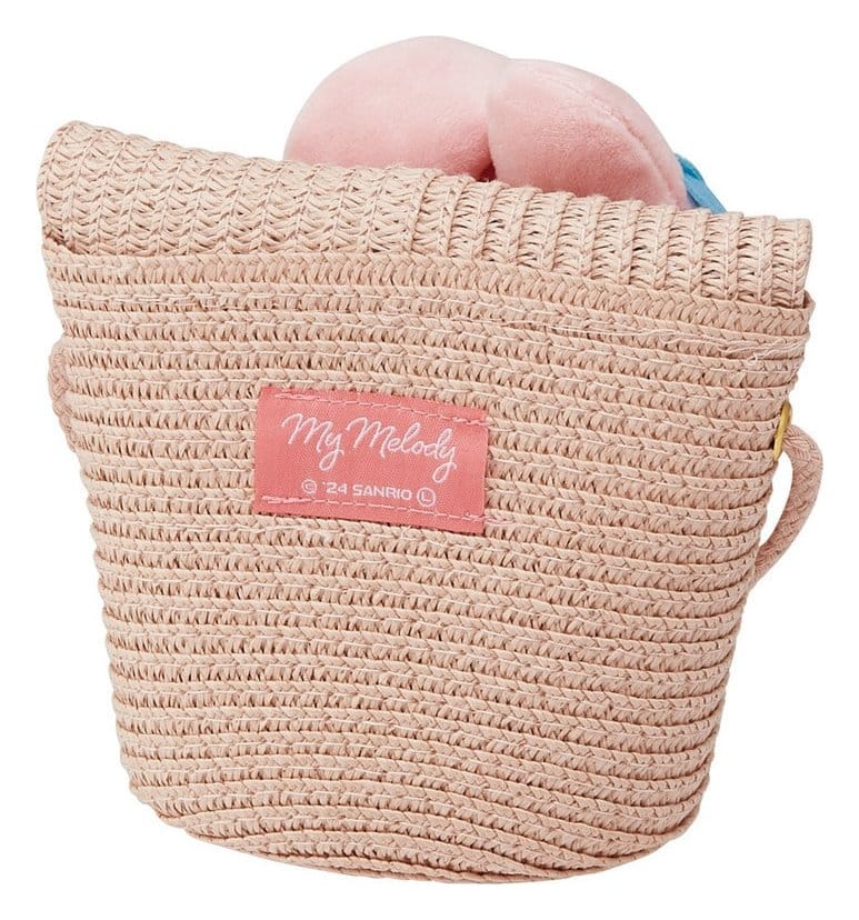 Sanrio Schultertasche My Melody Straw - Preorder - ETA: 27.02.2027