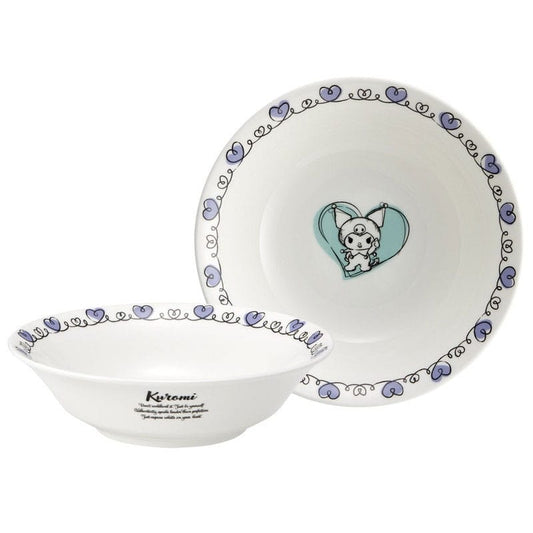 Sanrio Bone China Schüssel Kuromi   - Versand: 7 Tage nach Bestellung