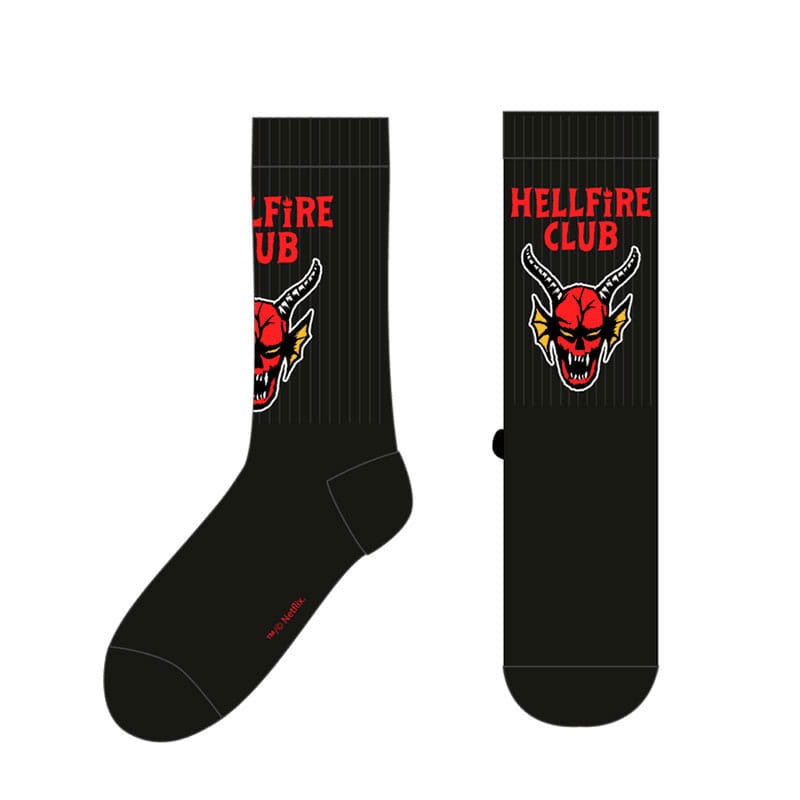 Stranger Things Socken Hellfire Club Small - Versand: 5-7 Tage nach Bestellung