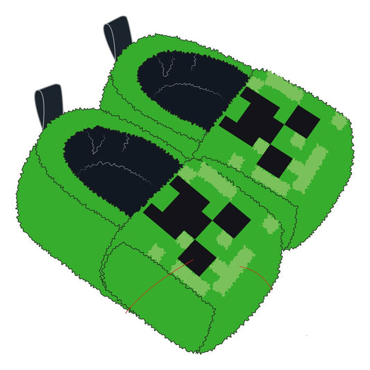 Minecraft Hausschuhe S-M   - Versand: 7 Tage nach Bestellung
