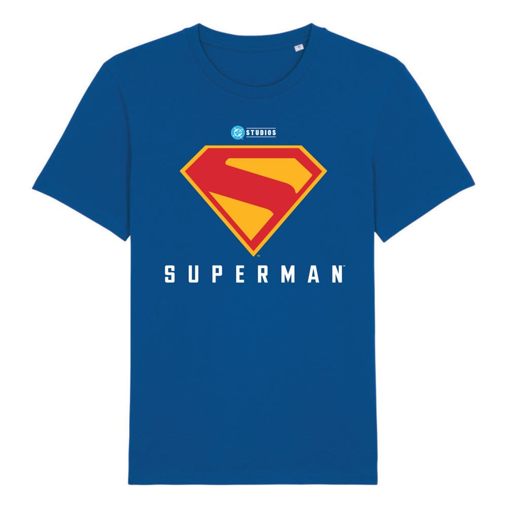 Superman 2025 T-Shirt Classic Logo Größe M - Versand: 7 Tage nach Bestellung