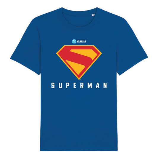 Superman 2025 T-Shirt Classic Logo Größe M - Versand: 7 Tage nach Bestellung