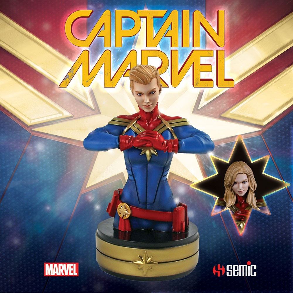 Captain Marvel Büste Captain Marvel 20 cm - Versand: 7 Tage nach Bestellung