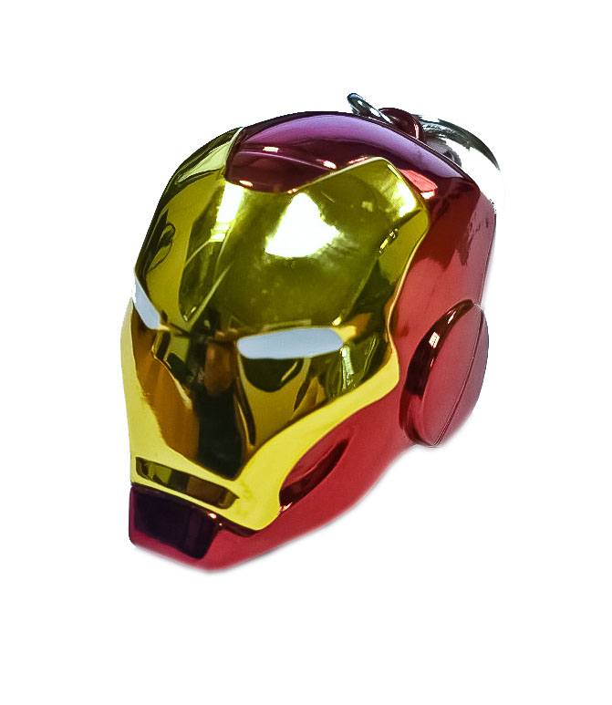 Marvel Comics Metall-Schlüsselanhänger Iron Man Helm - Versand: 5-7 Tage nach Bestellung