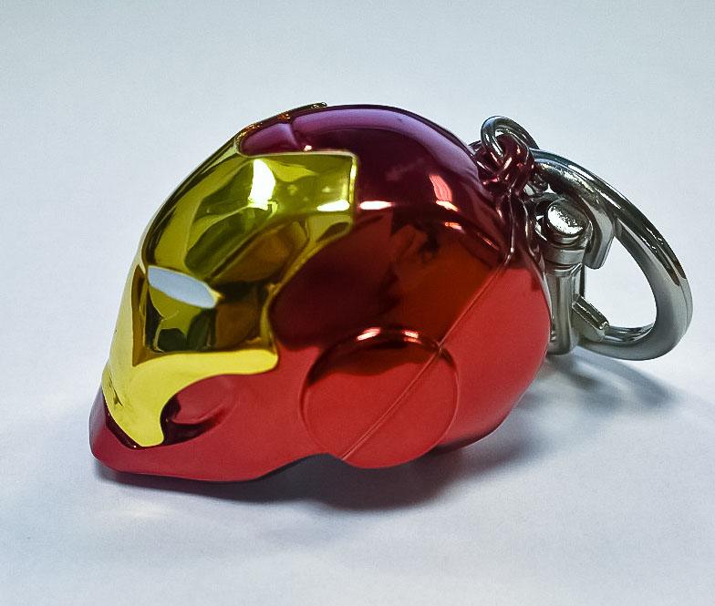 Marvel Comics Metall-Schlüsselanhänger Iron Man Helm - Versand: 5-7 Tage nach Bestellung